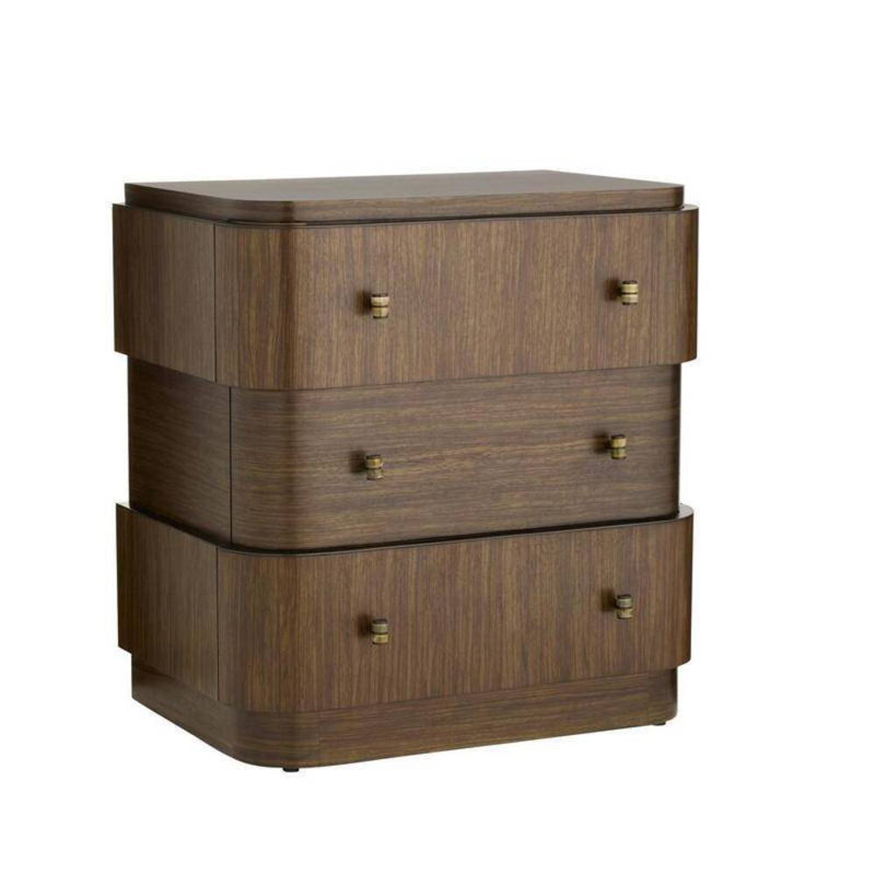 Jacques 3 - Drawer Nightstand