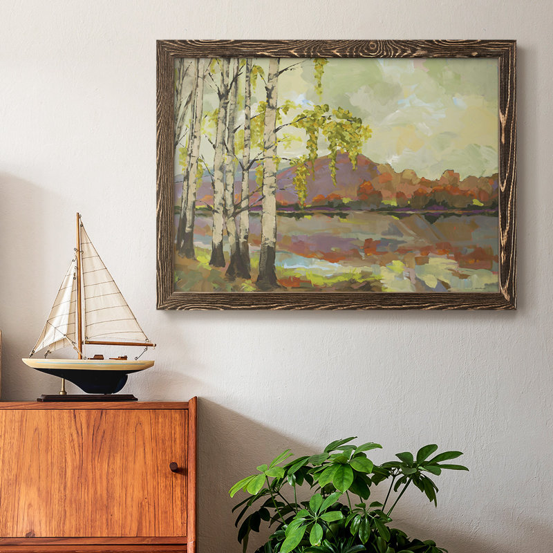 " Birch Stand ", Walnut, 28" H x 42" W x 1.5" D
