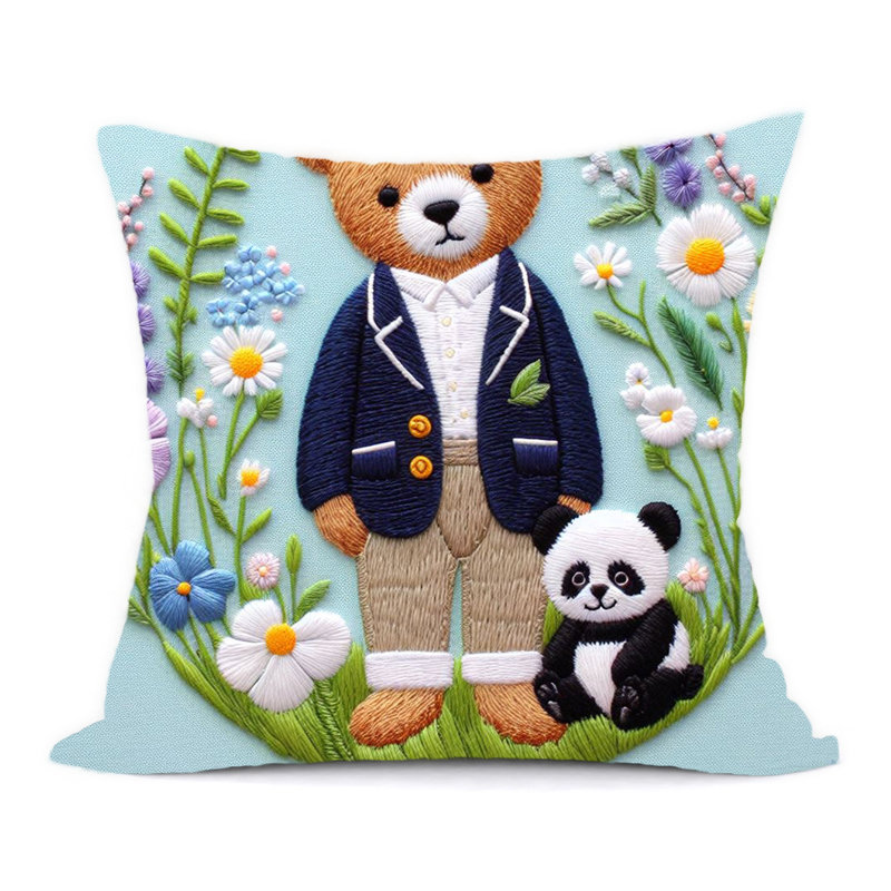 Reversible Throw Pillow