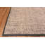 Tapis moderne taille unique One-of-a-Kind sel et poivre