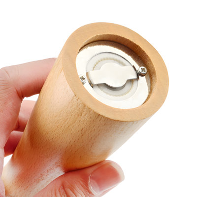 Wooden Pepper Grinder Manual Spice Mill For Freshly Ground Pepper, Salt, And Seasonings - Adjustable Coarseness, Durable And Stylish Kitchen Essential