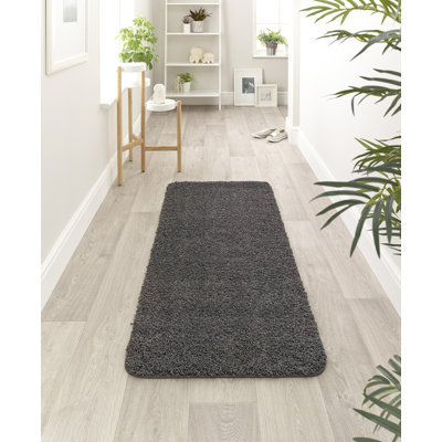 Buddy Shaggy Charcoal Rug