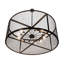 Luminaire suspendu tambour 12 lumières Spoutnik