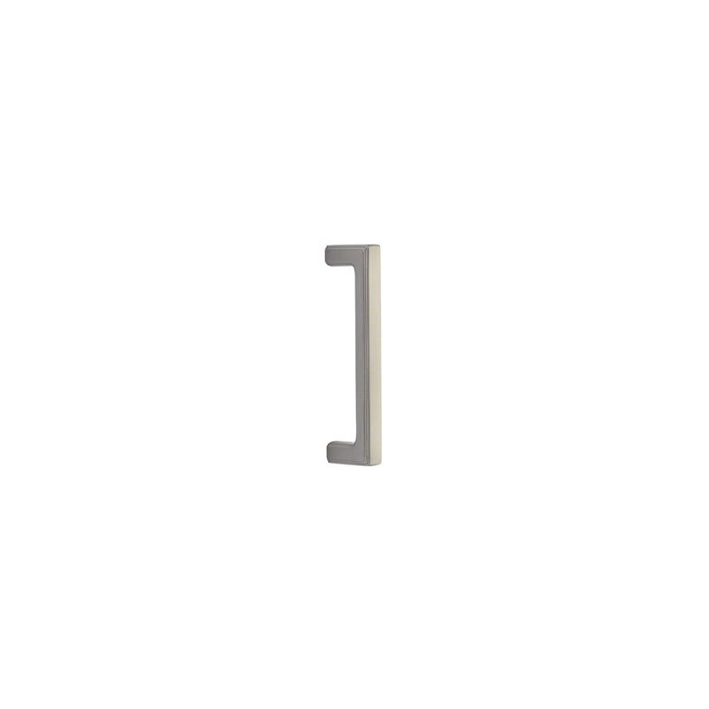 Emtek Wilshire Glass Shower Door Pull 8-in, (GBTB), Satin Nickel