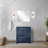 Lafarre 30'' Single Bathroom Vanity with Marble Top with Mirror-113110524-97832500