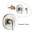 Robinet de baignoire et de douche avec valve brute-56056263
