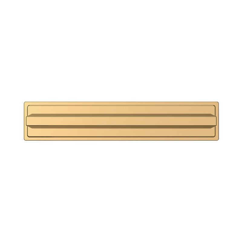 4940 Transitional Back Plate, Non-Lacquered Brass