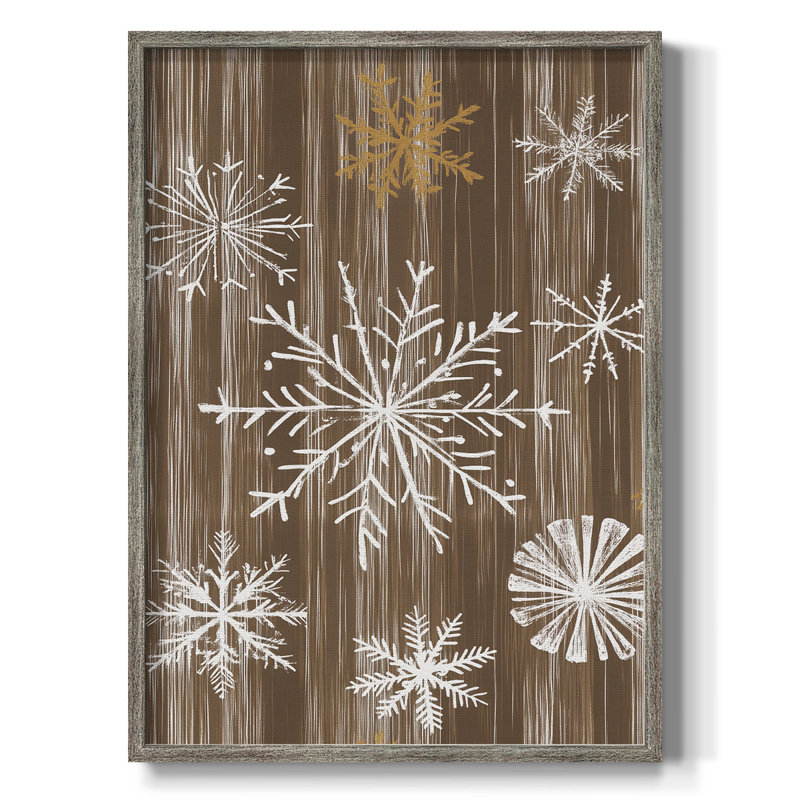 «Christmas Holiday Art LVI», reproduction encadrée - bois massif, H 30 po x l 24 po
