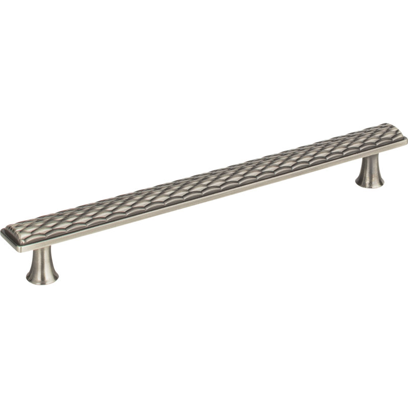 Mandalay 6 5/16" Center to Center Bar Pull, Brushed Nickel, 6 5/16"