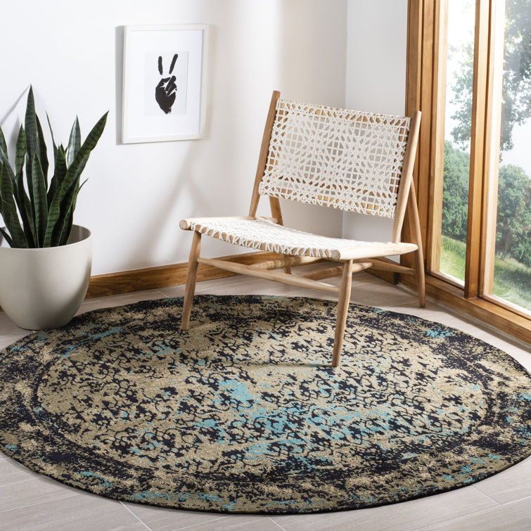 Alona Vintage Performance Abstract Rug