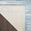 Tapis d'intérieur moderne bleu Ebern Designs Prasun-230171734