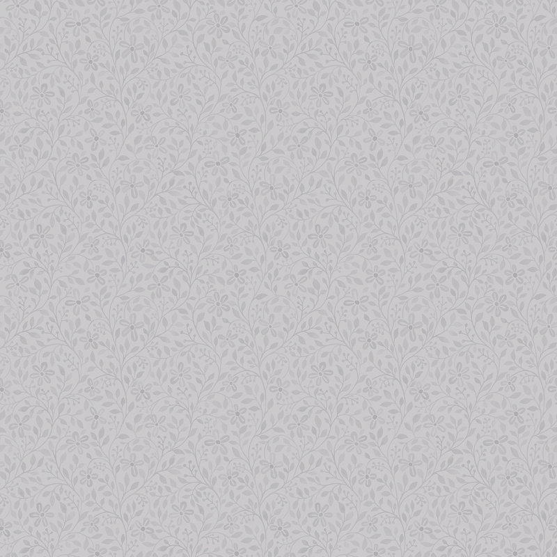 Asbury 10.05m x 53cm Matte Paste the Wall Wallpaper Roll, Dark Grey