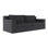 Mulberry Square Track-Arm Sofa with Flange Seam
