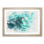 Surfing in Hawaii - Picture Frame Graphic Art Print-56877604-56877603