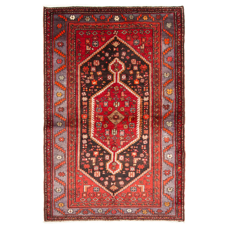 Tapis noir Anadol 4 pi 7 po x 7 pi 3 po