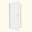 Porte de douche pivotante universelle à ouverture 1 3/8 po avec verre trempé de 1/4 po-111691953