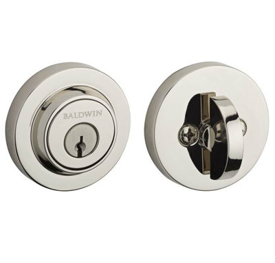 Contemporary Single Cylinder Deadbolt