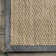Stephanne Farmhouse Seagrass Natural/Dark Gray Area Rug