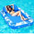 Pool Floats Inflatable Pool Lounger Float For Adults, 71" X 48" Large Pool Floats With Headrest Drink Holder