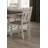 Cottage Style Dining Side Chair 2Pc Set Upholstered Seat Chalk Dining Room Wooden Furniture Transitional Design