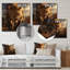Léopard dans la nature au coucher du soleil I - Art mural en métal animal léopard / guépard-619603187