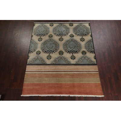 Handmade Abstract Oriental Area Rug 8x10