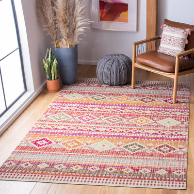 Trent 200 Performance Southwestern Indoor/Outdoor Area Rug