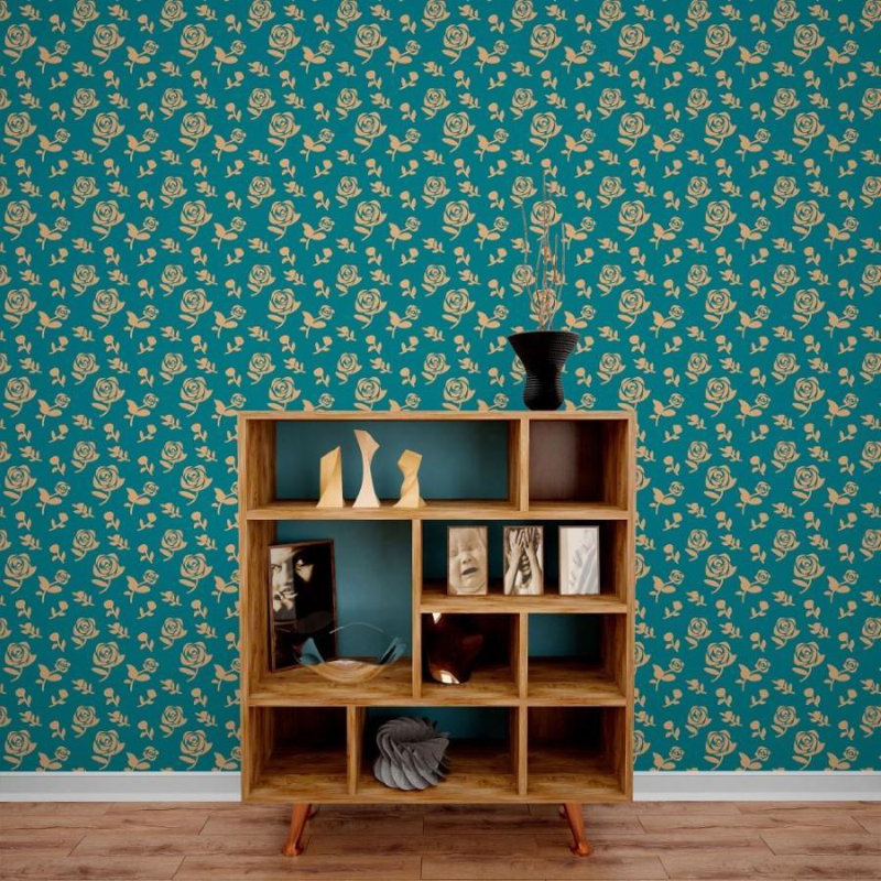 Rouleau de papier peint lisse L 126 po x l 24 po Ajanay