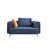 Velours bleu royal
