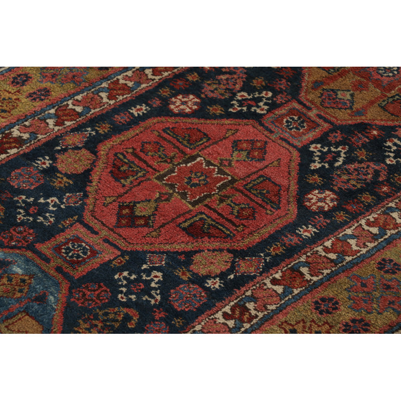 One-of-a-Kind 3'5X13'8 Hand Knotted Area Rug