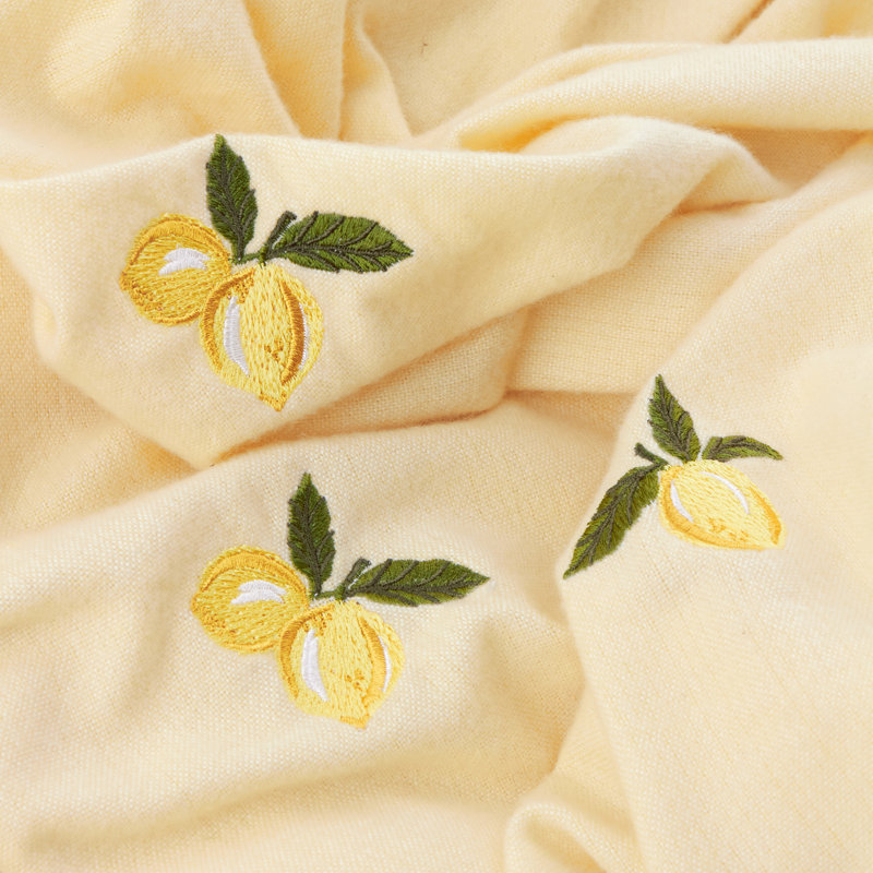 Fruits Knitted Throw Blanket
