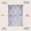Tapis gris / blanc Bertrice-513193568