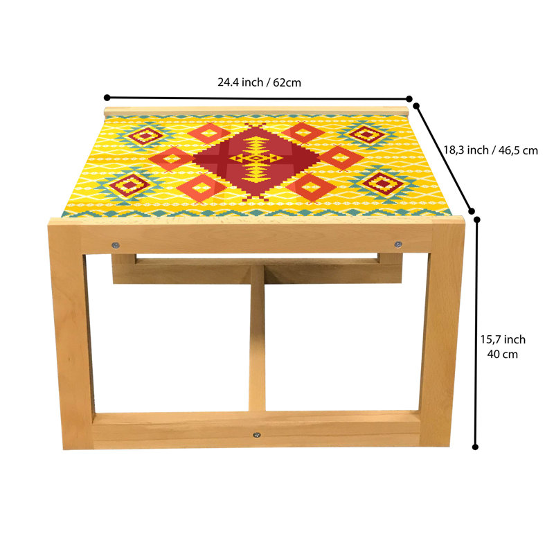 Jackston Sled Coffee Table, 62cm H x 46cm W x 40cm D