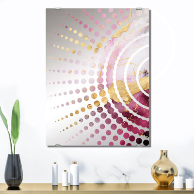 Allera - Miroir mural abstrait en marbre