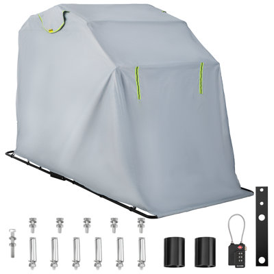Motorcycle Shelter, Waterproof Motorcycle Cover, Heavy Duty Motorcycle Shelter