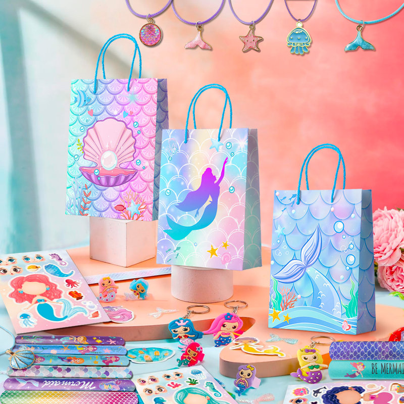 84 pièces de cadeaux de sirène pour