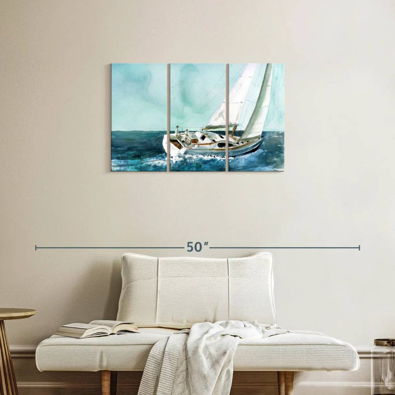 Senne Delray Sail, 20" H x 33" W