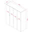 Reba 4 Door Wardrobe-25321243-25321241