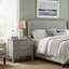 Table de chevet à 4 tiroirs - Table de chevet en bois avec tiroirs coulissants, rangement compact pour chambre à coucher / salon