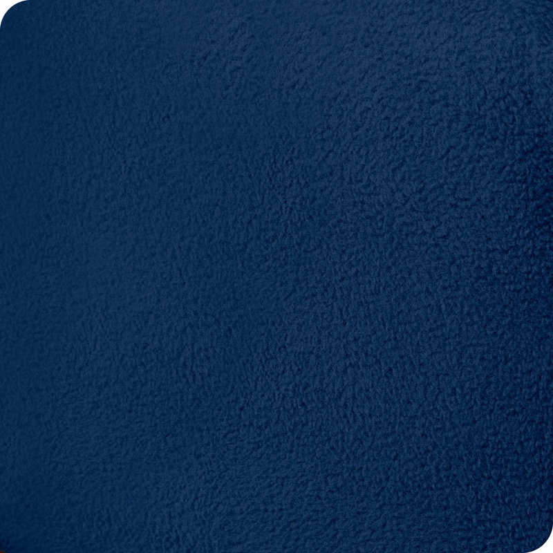 Drap-housse en micro-molleton très doux, Drap-housse simple très long, Bleu très foncé
