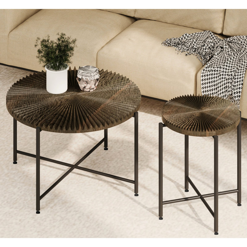 Table basse et table de bout Radial