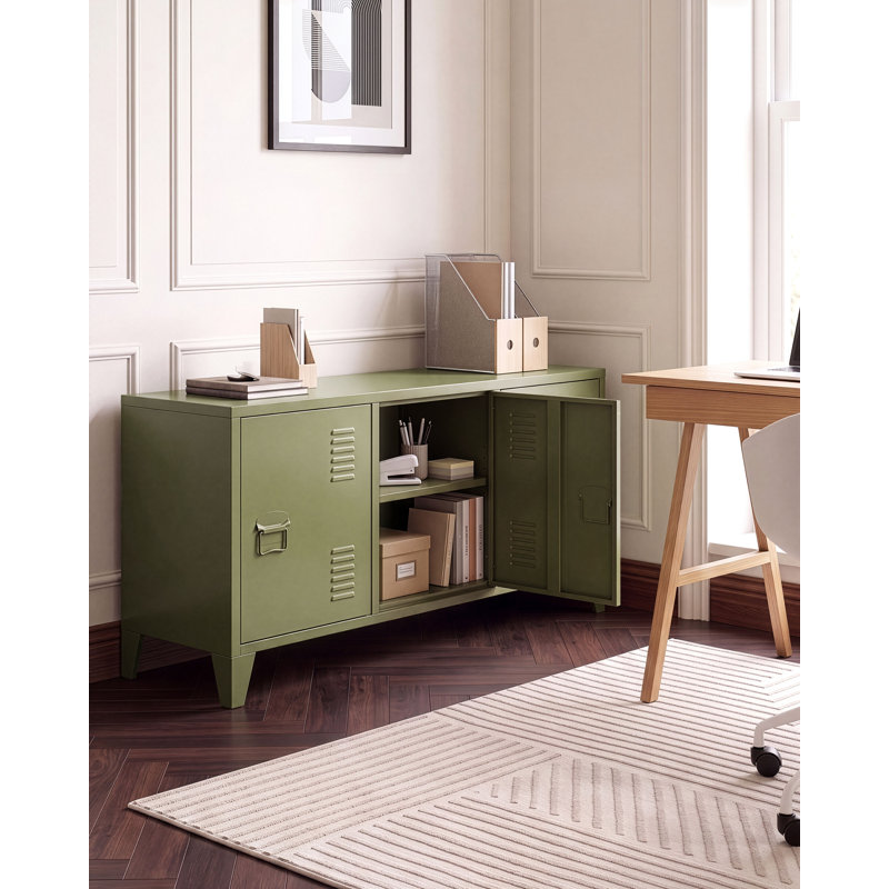 Storage Unit CARDIFF Metal Green