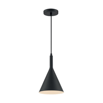 Luminaire suspendu conique à 1 lumière Laroche