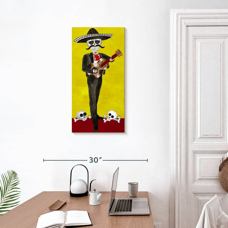Jour des Morts, vertical II, H 30 po x l 15 po