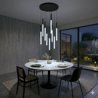 Baileyton 9 - Light Cluster Pendant