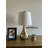 Gold Ceramic Table Lamp Birds Flowers LED Bulb Included For Living Room Bedroom Bedside 10"W*10"D*20"H