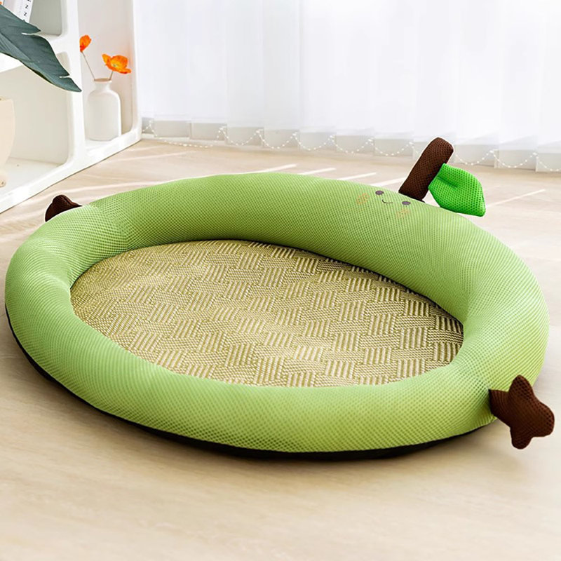 Eviemarie Cotton Pet Bed, Extra Small (15.70" W x 21.60" D x 3" H)