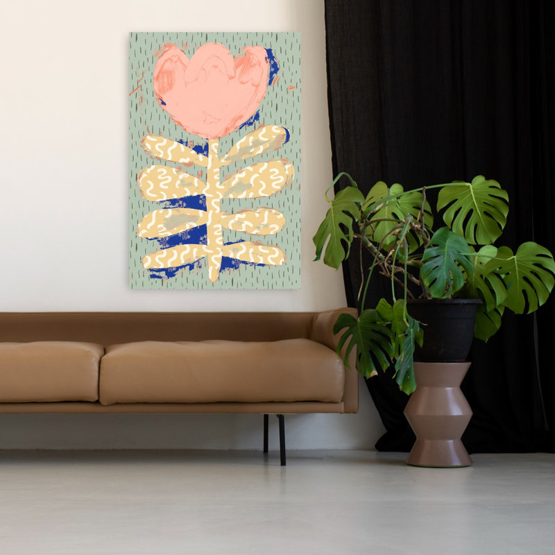 Art contemporain Art contemporain, H 48 po x l 32 po