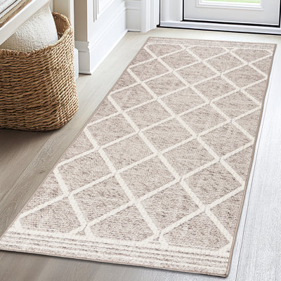 Tapis ivoire délavé Mackenlie Tessa