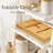 Mirtil Freestanding Bamboo Bath Caddy